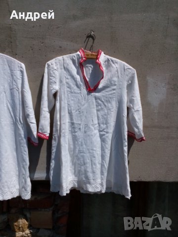 Стара женска риза,ризи за народна носия, снимка 3 - Антикварни и старинни предмети - 25936980