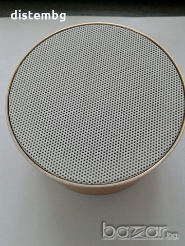 БЛУТО КОЛОНКА  Portable Wireless Bluetooth високоговорител за iPhone Ipod  - Gold, снимка 2 - MP3 и MP4 плеъри - 18669593