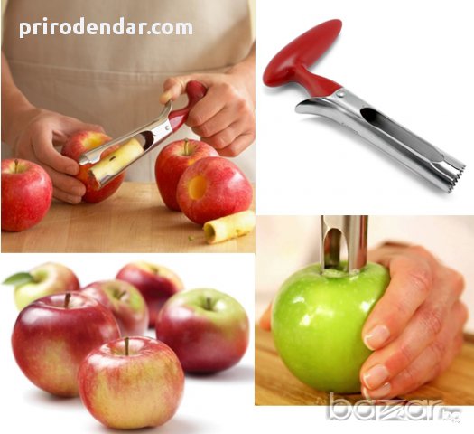 Нож за почистване на ябълки Apple Corer, снимка 2 - Прибори за хранене, готвене и сервиране - 13366557