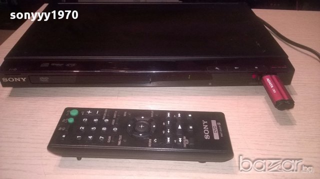 Sony dvp-sr350 cd/dvd/usb+remote-внос швеицария, снимка 3 - Ресийвъри, усилватели, смесителни пултове - 15303669