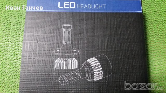 LED крушки H7,H3,H11, H1,H4 7600lux *Нови*, снимка 7 - Аксесоари и консумативи - 20025506