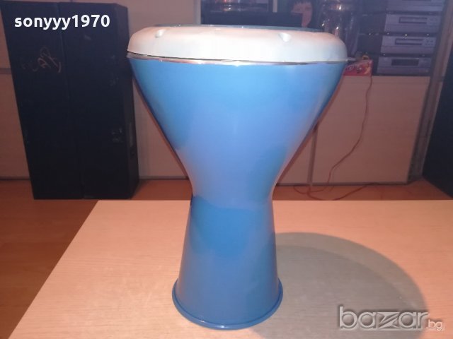 НОВА ПАРТИ ТУПАЛКА-сирииска тарамбука-голяма-нова-синя 40х25см