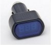 Тестер за акумулатор с Led дисплей Дигитален волтметър за кола без монтажи мобилен за запалка, снимка 6
