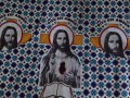 Нов африкански памучен кафтан с Иисус Христос L, снимка 11