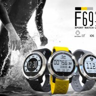 Спортен Смарт часовник с Пулсомер, Водоустойчив - Smart Watch Swimming F69, снимка 1 - Друга електроника - 15647502
