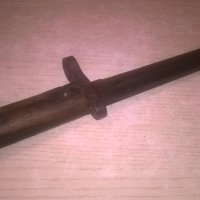 стар военен нож-антика-32см-внос швеицария, снимка 4 - Колекции - 22461609