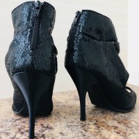 Дамски елегантни обувки с паети, снимка 5 - Дамски обувки на ток - 20820577