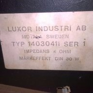Luxor-sweden-2бр ретро колони 40/28/21см-внос швеицария, снимка 5 - Тонколони - 14600123