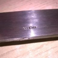 Стар нож индия-30см-дърво/метал/месинг-внос швеицария, снимка 14 - Ножове - 17807533