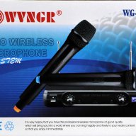 Професионални безжични микторофони с приемник WVNGR WG-005, снимка 1 - Аудиосистеми - 13548158