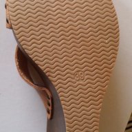 Дамски сандали S.Oliver 38 номер,естествена кожа.Стелка 25,5см, снимка 3 - Сандали - 15961869