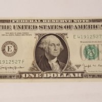 SCARCE " BARR NOTE " $ 1 DOLLAR 1963-B UNC, снимка 2 - Нумизматика и бонистика - 18802193