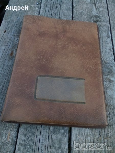 Кожена папка, снимка 1