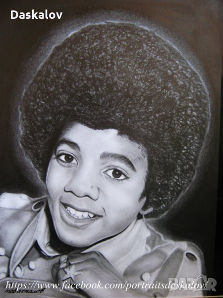 Рисувам портрети с масло по снимка включена рамка със стъкло., снимка 1