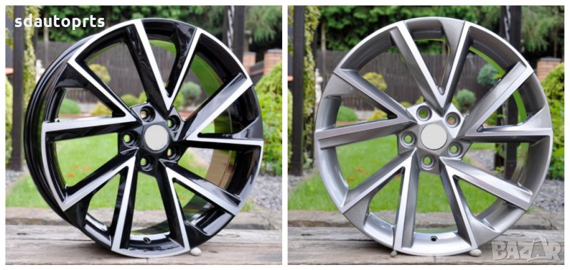 17" Ал. Джанти Шкода 5X112 SKODA OCTAVIA 2 3 SUPERB YETI SEAT, снимка 1