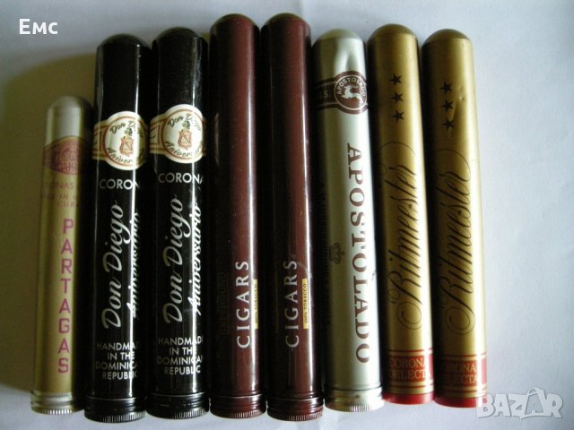 Туби за пури - 8 бр.