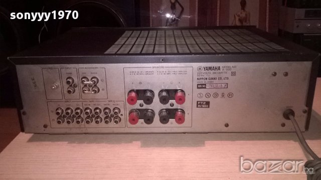 yamaha a-520 stereo amplifier-390w-внос швеицария, снимка 9 - Ресийвъри, усилватели, смесителни пултове - 17421238