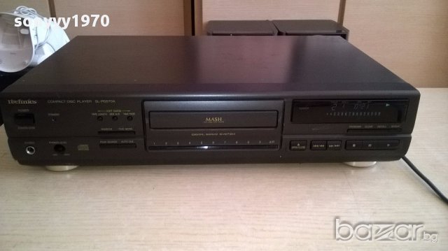 Technics sl-pg570a-cd player-made in germany-внос швеицария, снимка 6 - Ресийвъри, усилватели, смесителни пултове - 17560462