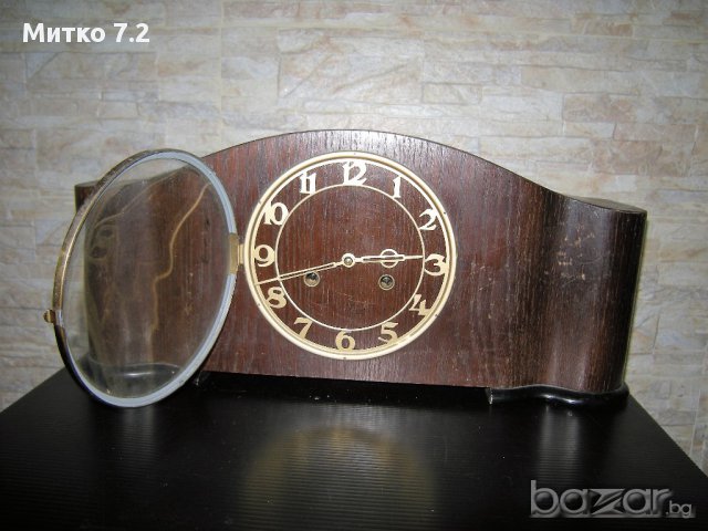 Стар немски каминен часовник  , снимка 12 - Антикварни и старинни предмети - 17071103