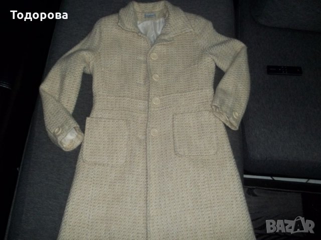 Елегантно дамско палто № М-Л, снимка 3 - Палта, манта - 22664096