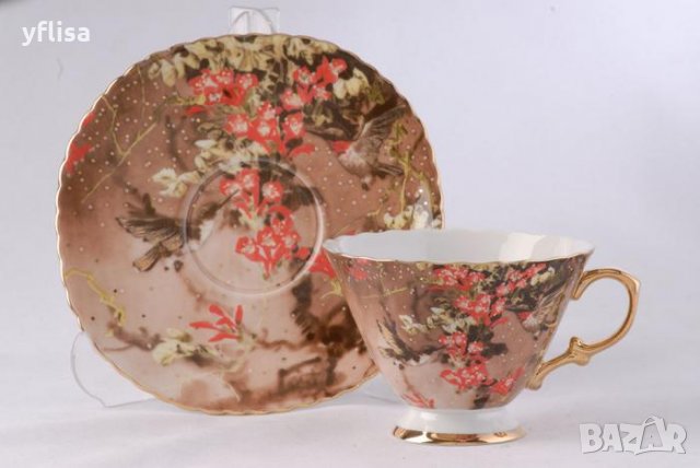 Луксозен комплект чаши за кафе, чай или капучино  , снимка 15 - Други стоки за дома - 8701221