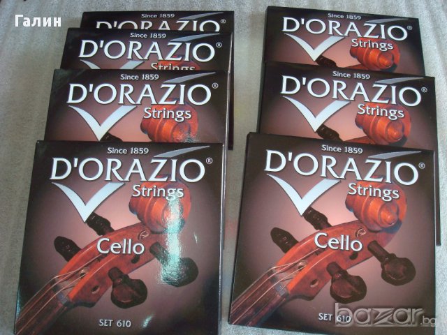 Струни за чело "Дорацио", произход:Италия, снимка 1 - Струнни инструменти - 15775146