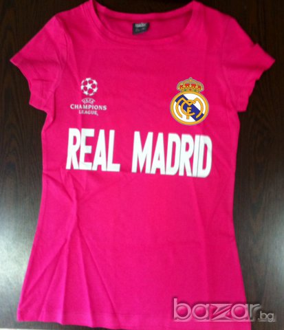 Дамска Фен Тениска на Реал Мадрид !REAL MADRID, снимка 18 - Фен артикули - 7358554