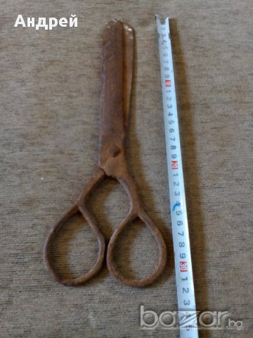 Старинна ножица,ножици, снимка 1 - Антикварни и старинни предмети - 18068741
