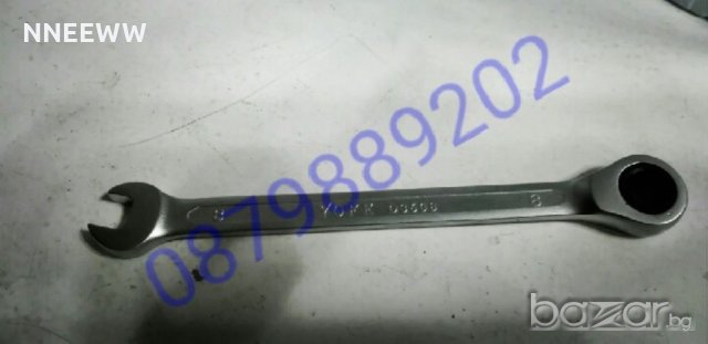 Ключ звездогаечен с тресчотка-/8,10,12,13,14,17,19mm/, снимка 3 - Ключове - 21005346
