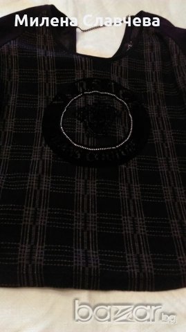 УНИКАЛНА ОРИГИНАЛНА блуза на VERSACE, снимка 12 - Блузи с дълъг ръкав и пуловери - 20936969