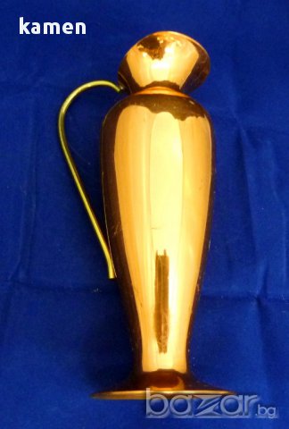 Кана мед много лъскава , 16,5 см. , снимка 3 - Антикварни и старинни предмети - 15107110