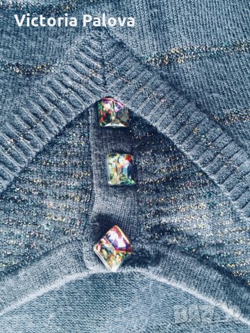 Дизайнерска много красива блуза, снимка 5 - Блузи с дълъг ръкав и пуловери - 23708285