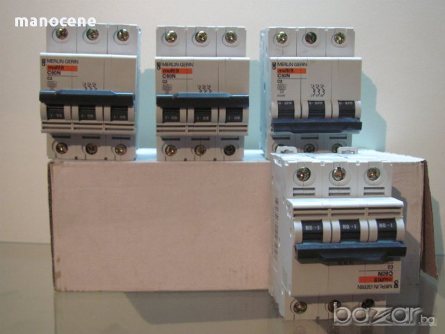 Автоматични предпазители Merlin Gerin C60n Multi9, Siemens 5sj63 Mcb , снимка 8 - Друга електроника - 10672548
