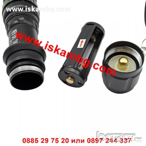 Мощен фенер ( ПРОЖЕКТОР ) POWER STYLE с CREE LED,500 lm, Police, снимка 5 - Екипировка - 12392141