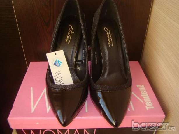 Дамски обувки Tendenz на висок ток, снимка 4 - Дамски обувки на ток - 19424658
