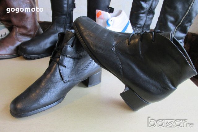 Sioux® original Latex, Luftpolster, N- 40, 100% естествена кожа,GOGOMOTO.BAZAR.BG®, снимка 3 - Дамски боти - 17060997