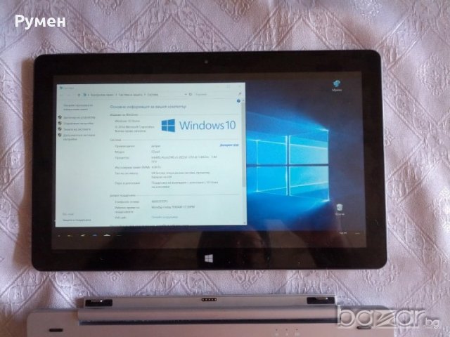 Лаптоп = таблет с Windows 10 + клавиатура, снимка 10 - Лаптопи за дома - 19126996