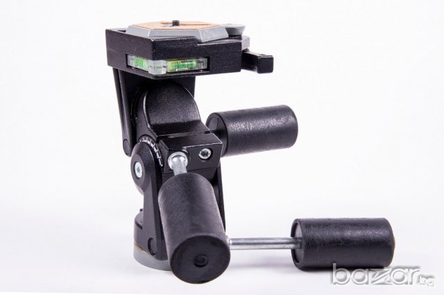 Manfrotto 029 глава за трипод 3D., снимка 3 - Чанти, стативи, аксесоари - 21184772