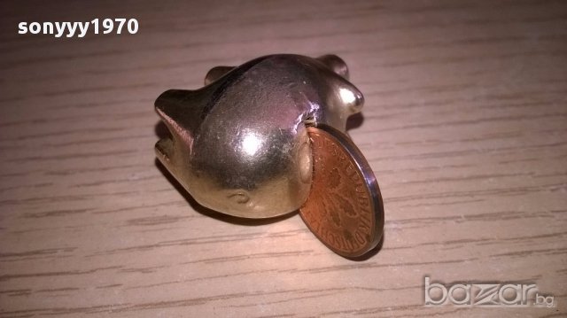 Мини ретро колекция-прасе-мед/месинг-3.5х3.5х2см-внос швеицария, снимка 15 - Антикварни и старинни предмети - 17348954