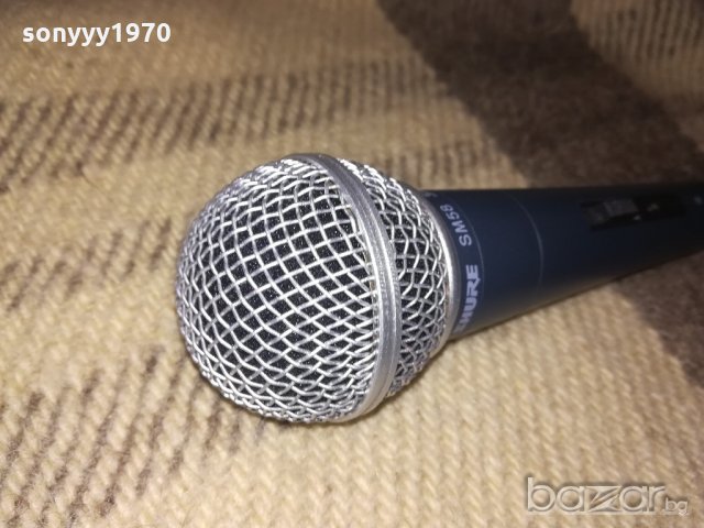 shure SM58-марков-ПРОФИ-микрофон-внос швеицария, снимка 11 - Микрофони - 20459741