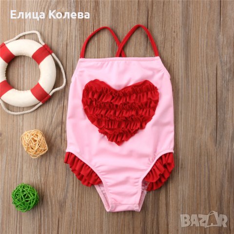 Цял бански сърце, снимка 1