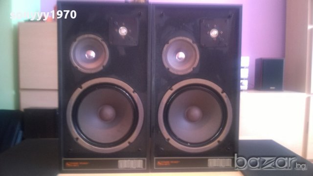 union acoustic corporation-paris-made in italy-2 броя тонколони-внос франция, снимка 2 - Ресийвъри, усилватели, смесителни пултове - 11385050