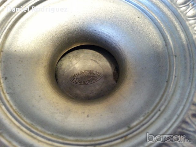 Красива Голяма Изящна Кана , Чайник,Арт Нуво, снимка 6 - Антикварни и старинни предмети - 17229603