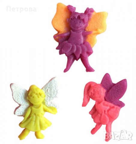 Силиконов молд – „Феи на цветята”, снимка 3 - Форми - 23686270