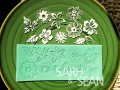 нежни цветя и листа силиконов молд форма за украса декор торта фондан дантела, снимка 2