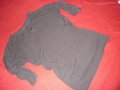 Л/ХЛ Интересна еластична блуза/туника, снимка 1 - Блузи с дълъг ръкав и пуловери - 22655751
