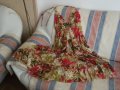 Намаление! Красива дълга рокля на цветя, М, 100% памук, шарена, снимка 1 - Рокли - 9663503
