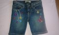 Къси дънкови панталонки за момиченце, снимка 1 - Детски къси панталони - 10596991