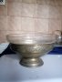 стара барокова купа,фруктиера от посребрен бронз, снимка 1 - Антикварни и старинни предмети - 22066737
