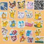 40 бр Покемон Pikachu Pokemon Пикачу самозалепващи лепенки стикери за украса декор картонена торта , снимка 1